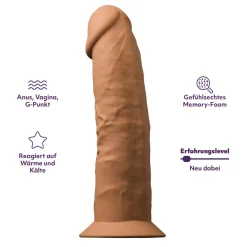 AMORELIE – Uncover Dusk Dildo 7 – Caramel