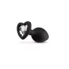 Anaal Plug Diamant - Zwart