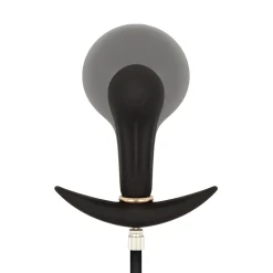 Anal Collection - Opblaasbare Buttplug met Pomp 8 cm - Zwart