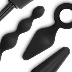 Anale Plug en Douche Set - Zwart