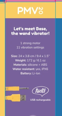 Base - Wand Vibrator