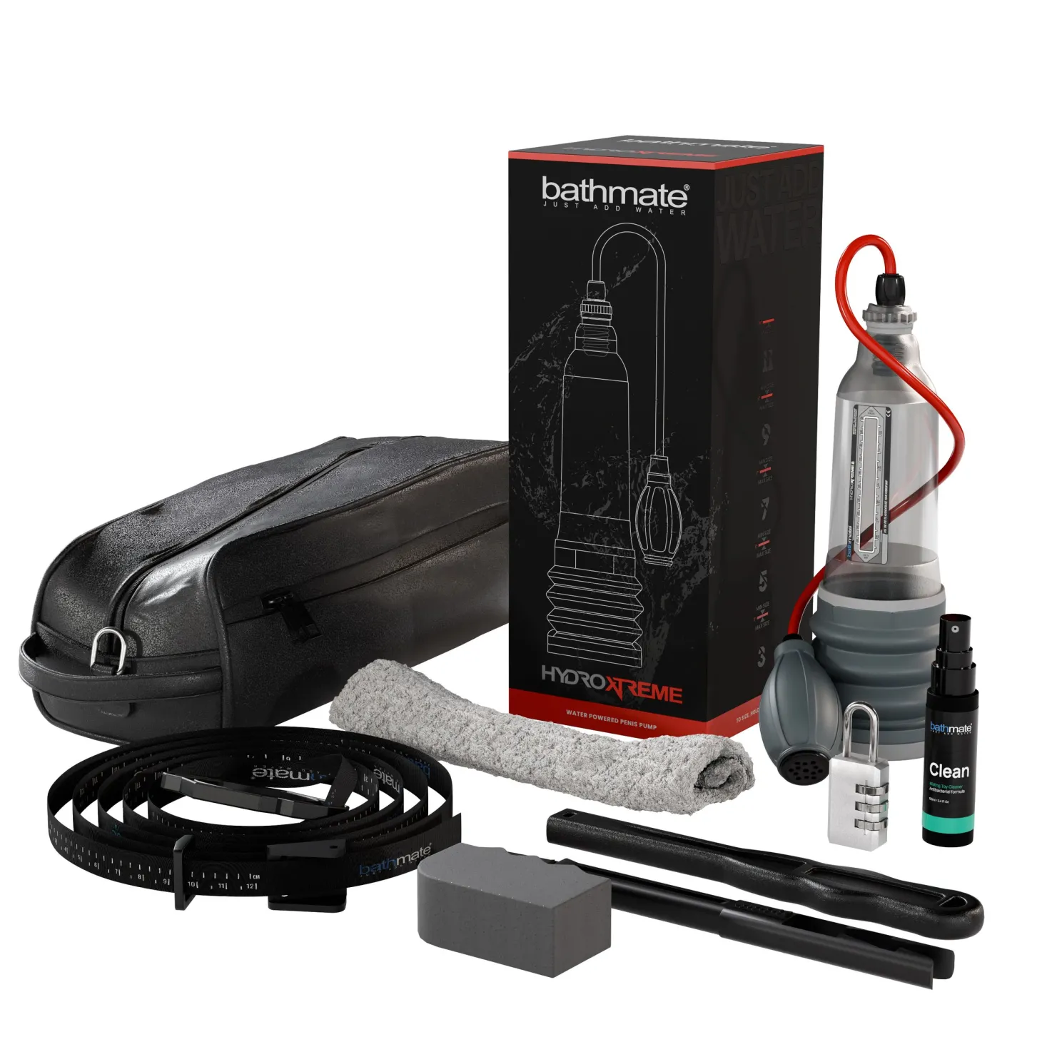 Bathmate - HydroXtreme8 Penis Pomp - Transparant