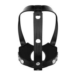 Bedroom Fantasies - Hoofd Harnas Strap-On - Zwart