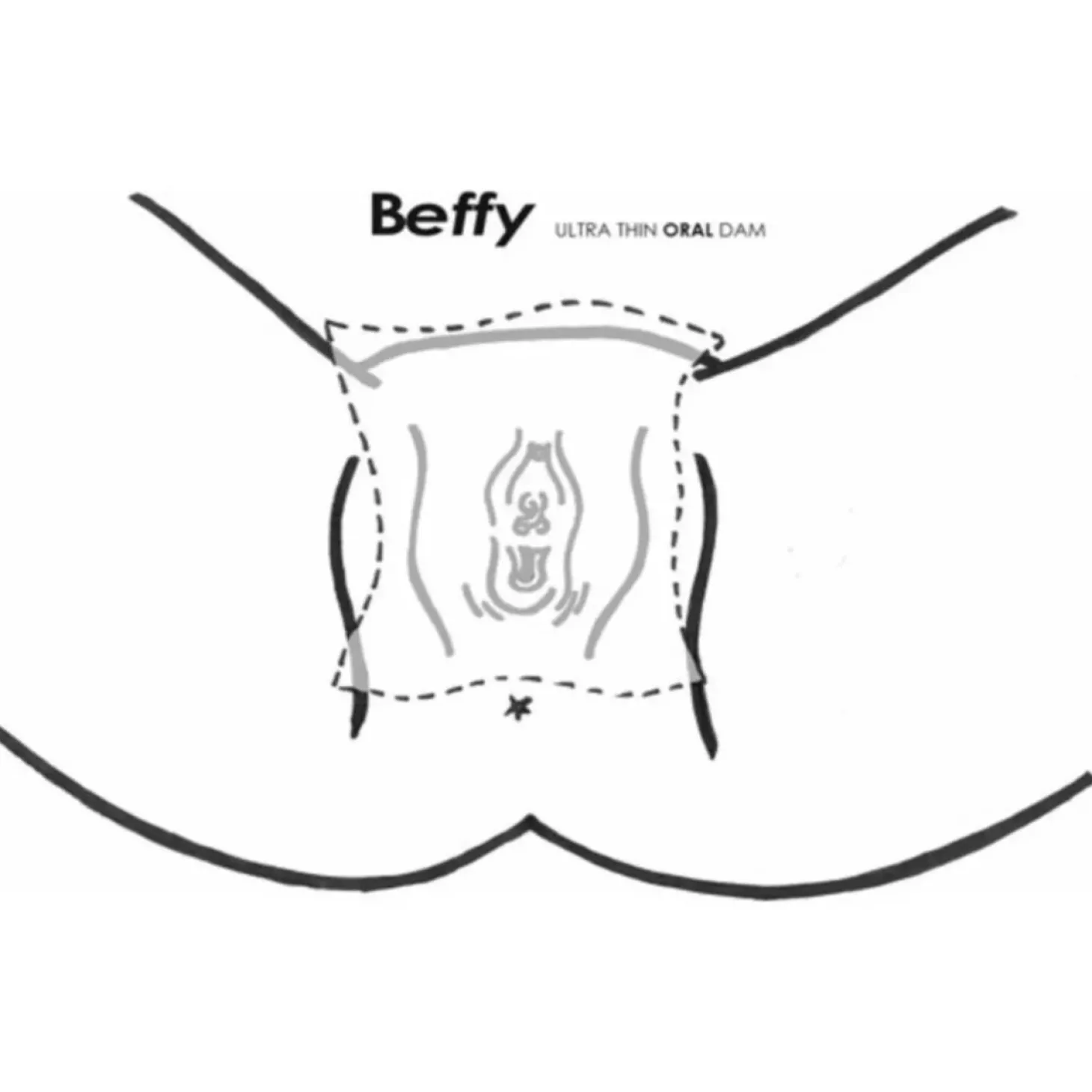 Beffy - Beflapje Strawberry - 3 stuks