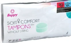 Beppy - Extra Zachte Tampons Droog - 4 stuks