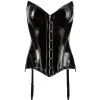 Black Level - Vinyl Corset - Zwart