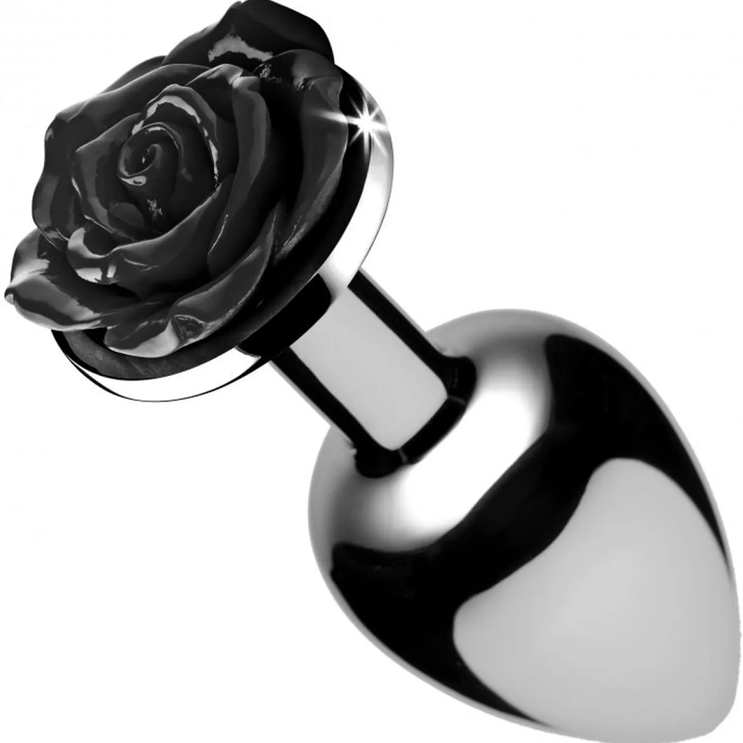 Black Rose Buttplug - Small