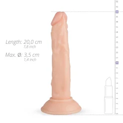 Blane Realistische Dildo Met Zuignap  - 20 cm