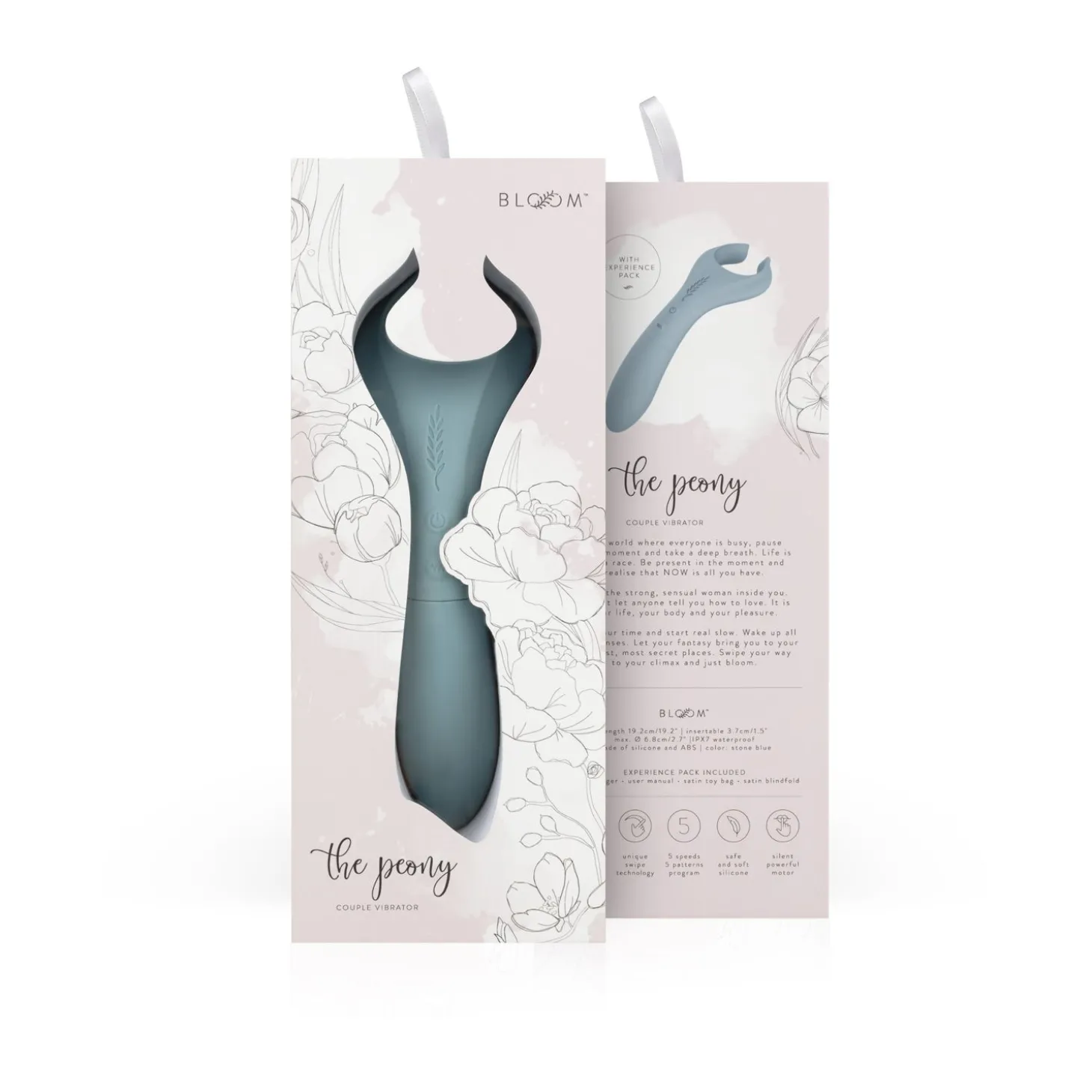 Bloom - The Peony Koppel Vibrator - Dubbele Vibratie