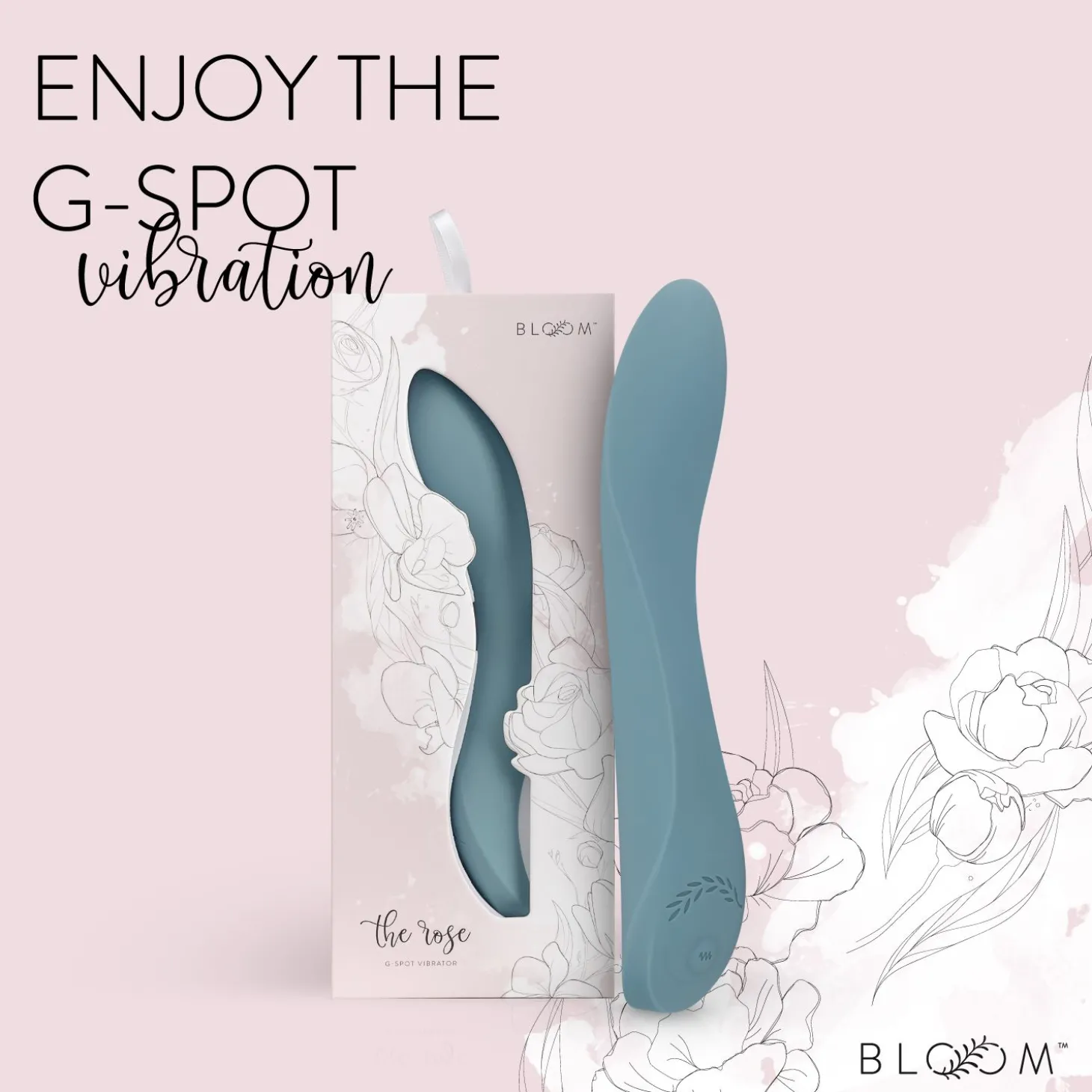 Bloom - The Rose G-Spot Vibrator - Swipe Technologie