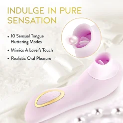 Blush - Delice Fleur Luchtpulserende Vibrator - Barely Purple