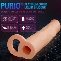 Blush - Performance Plus Siliconen Penis Extender - 6,3 cm