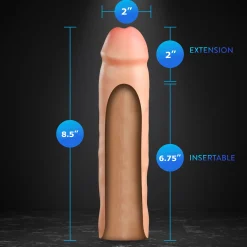 Blush - Performance Plus Tenacity Penis Xtender Siliconen - 5 cm