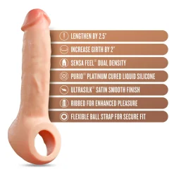 Blush - Performance Plus Thrive Penis Xtender Siliconen - 6,3 cm