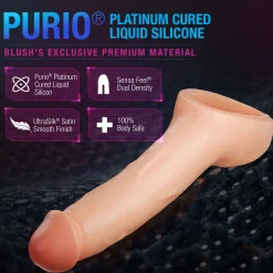 Blush - Performance Plus Thrive Penis Xtender Siliconen - 6,3 cm