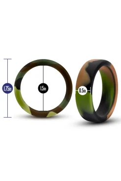 Blush - Performance Silicone Camo Cockring