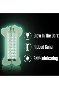 Blush - Tasha Glow in the Dark Masturbator Sleeve - Beige