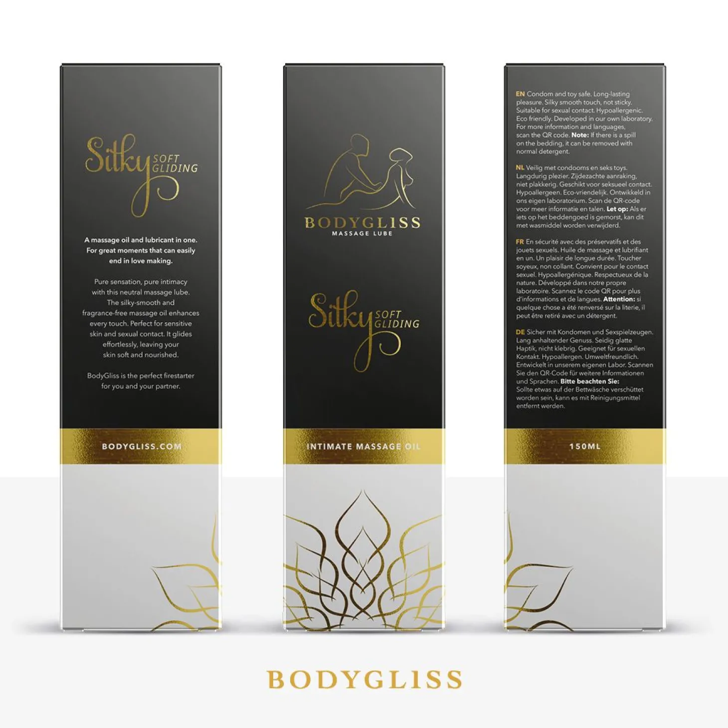 BodyGliss - Erotic Collection Silky Soft Gliding Pure - 250 ml