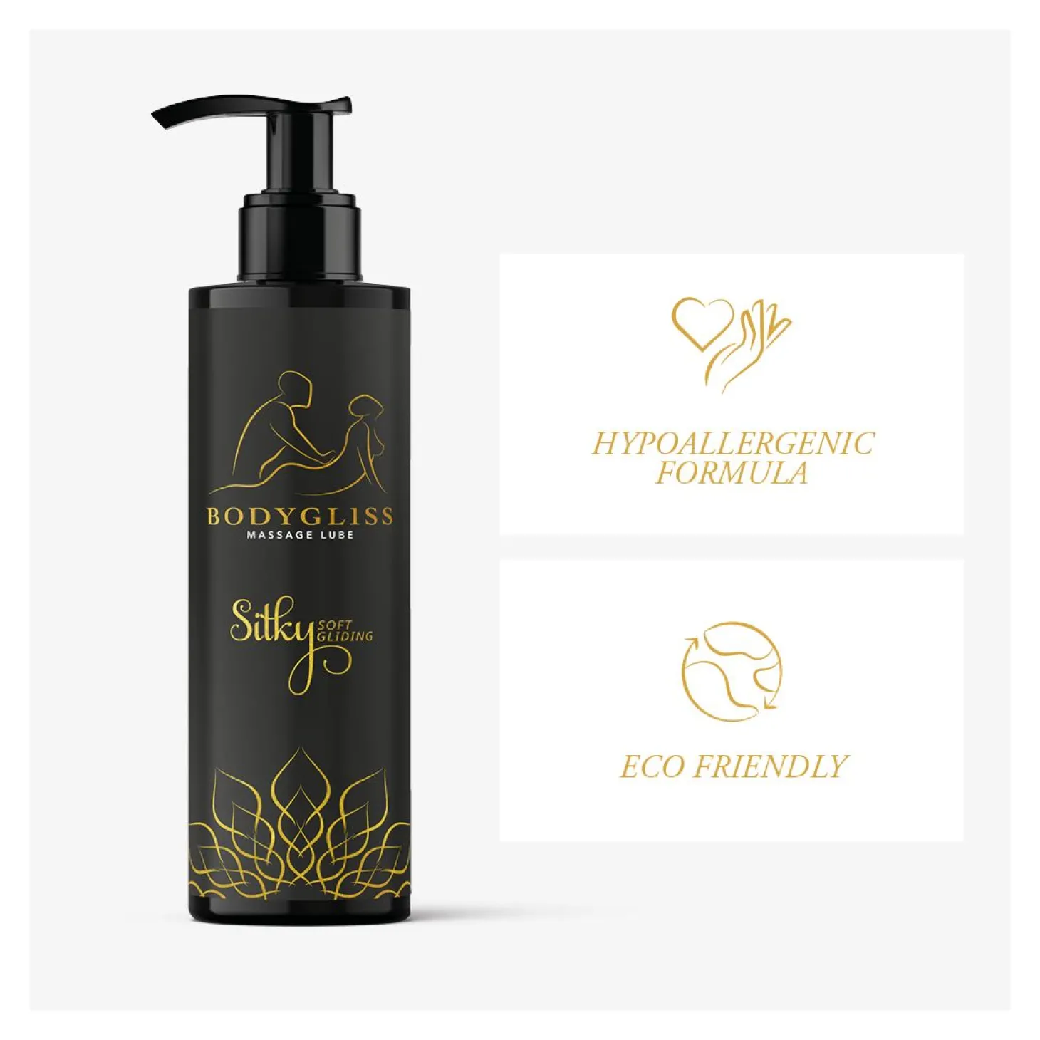 BodyGliss - Erotic Collection Silky Soft Gliding Pure - 250 ml