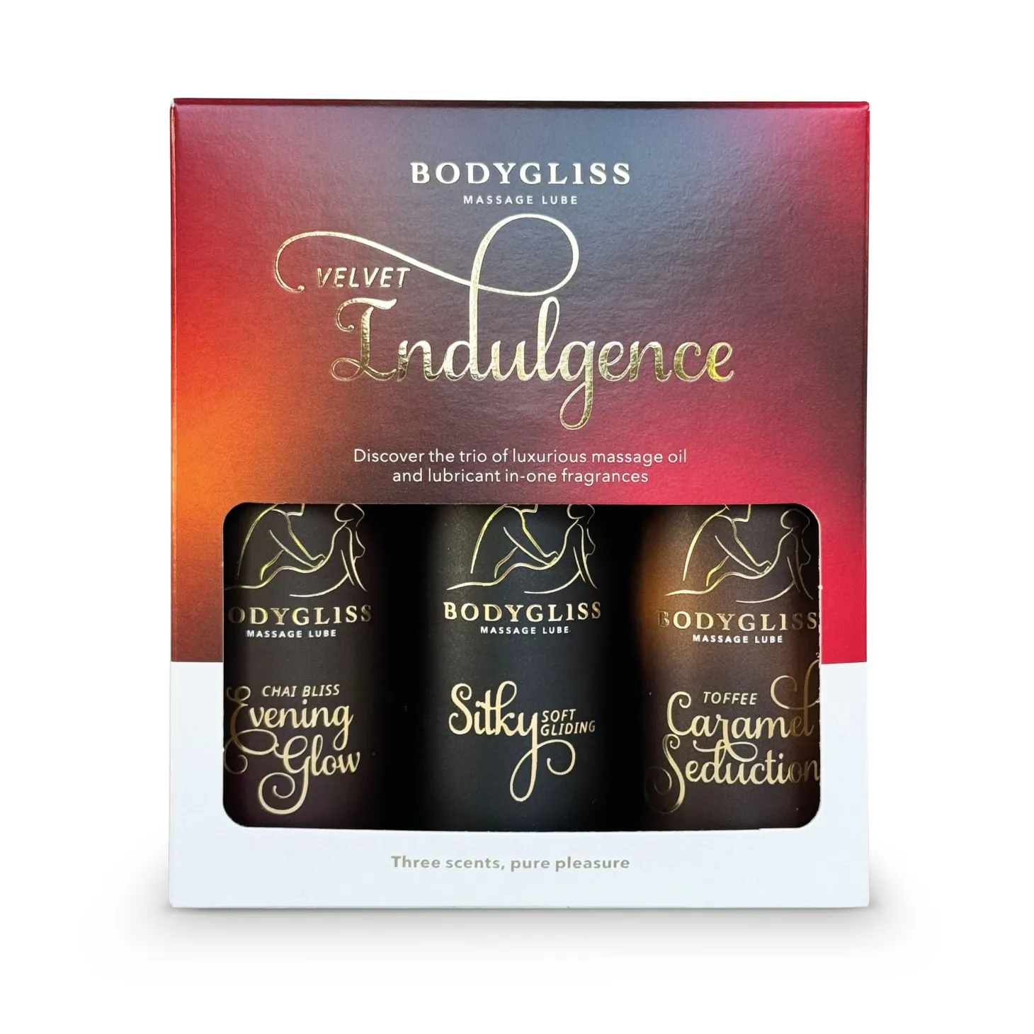 BodyGliss - Travel Edition 3-pack - Velvet Indulgence
