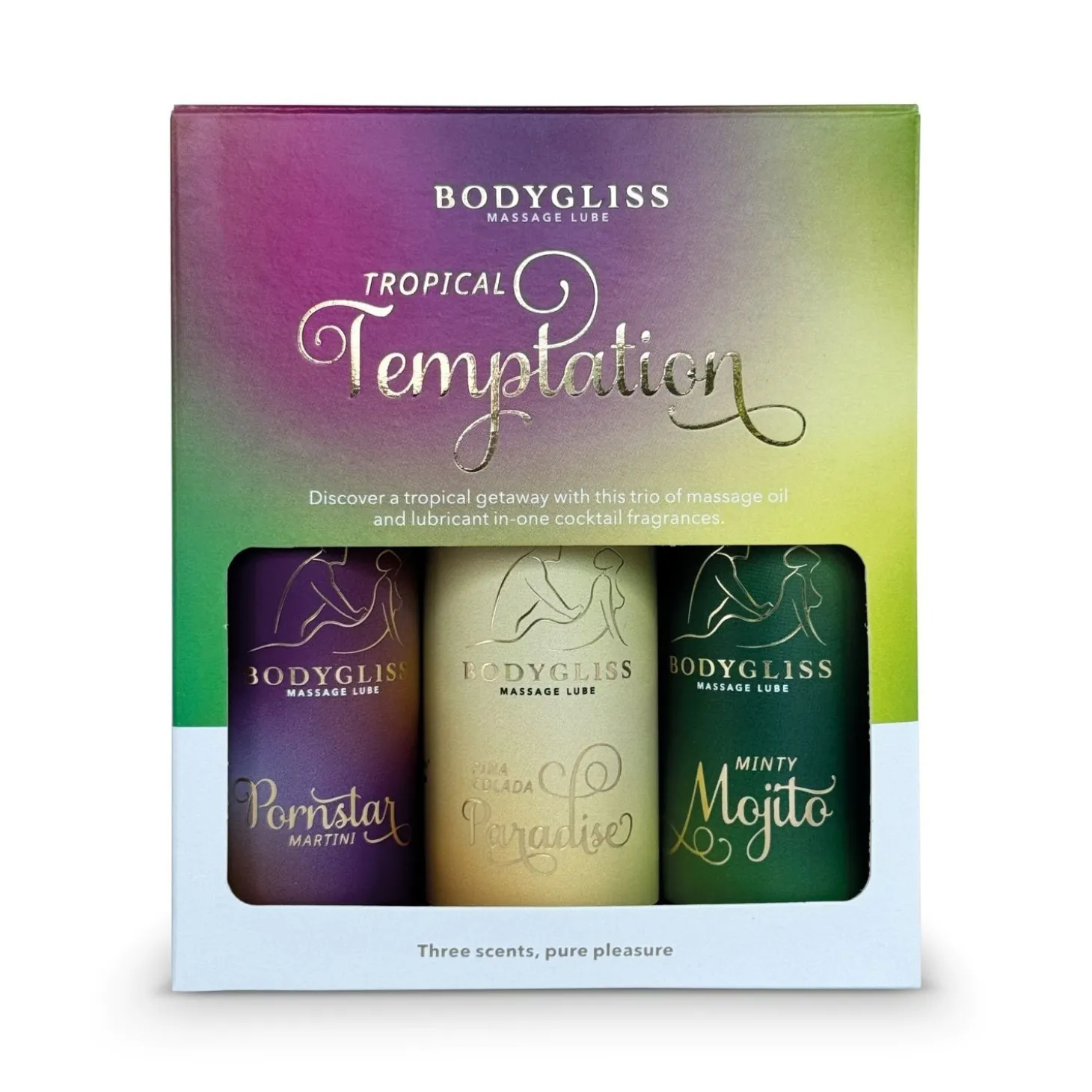 BodyGliss - Travel Edition 3-pack - Tropical Temptation
