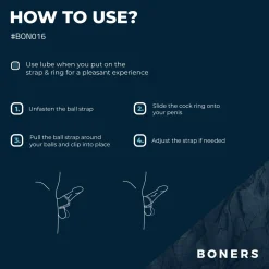 Boners Cock & Ball Strap - L