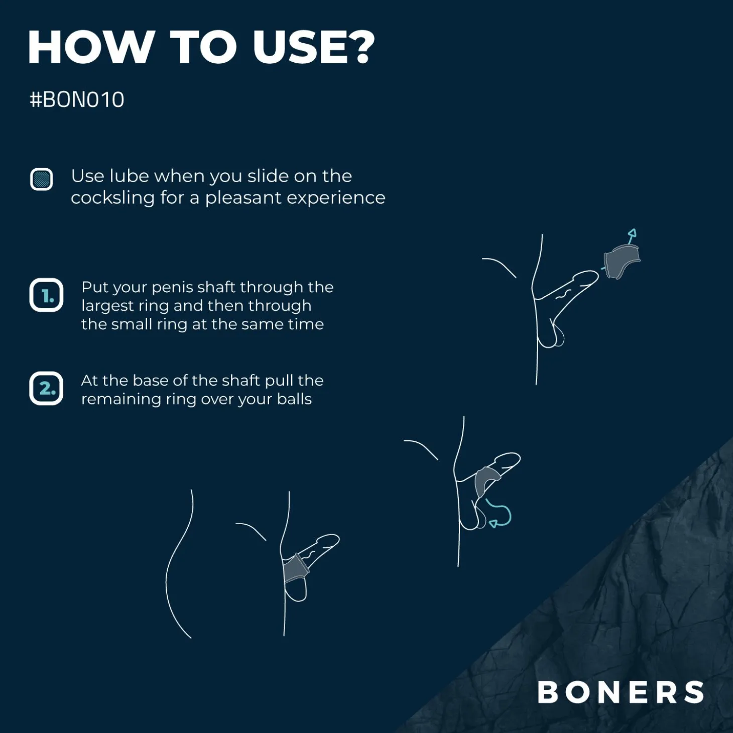 Boners Cocksling - Grijs