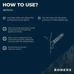 Boners - Penispomp met LCD-Scherm