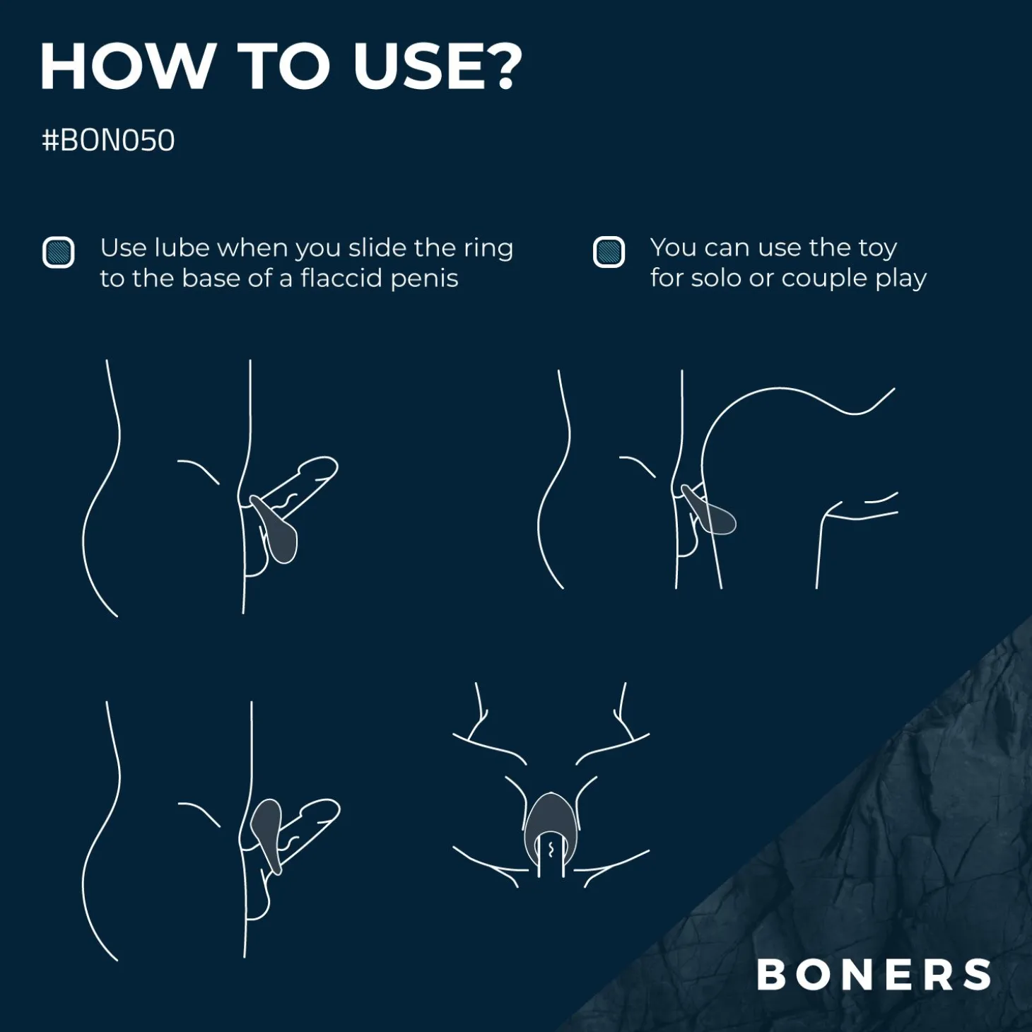 Boners - Vibrerende Cockring