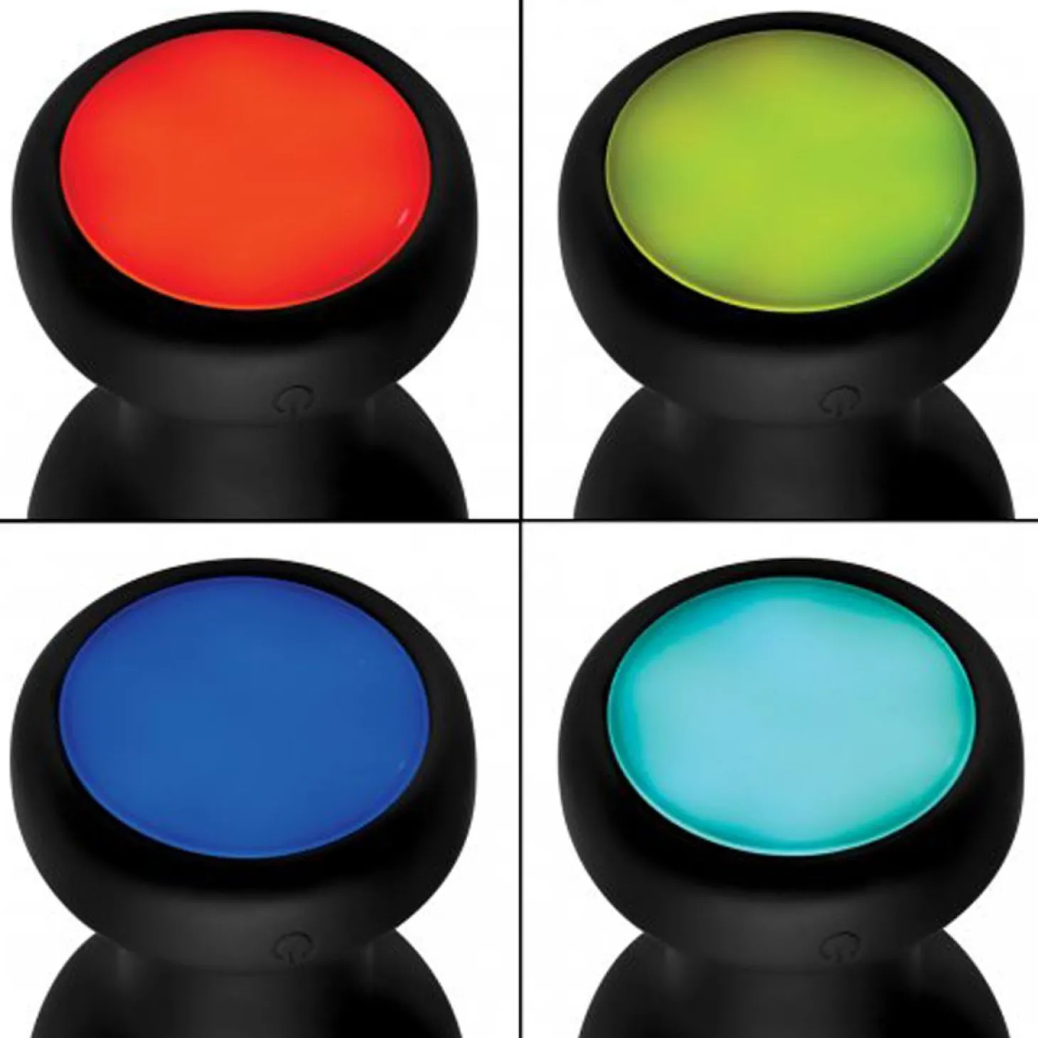 Booty Sparks - Vibrerende Buttplug Met LED-licht - Medium