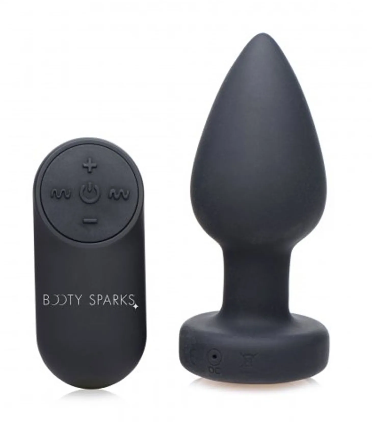 Booty Sparks - Vibrerende Buttplug Met LED-licht - Medium
