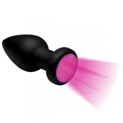 Booty Sparks - Vibrerende Buttplug Met LED-licht - Medium