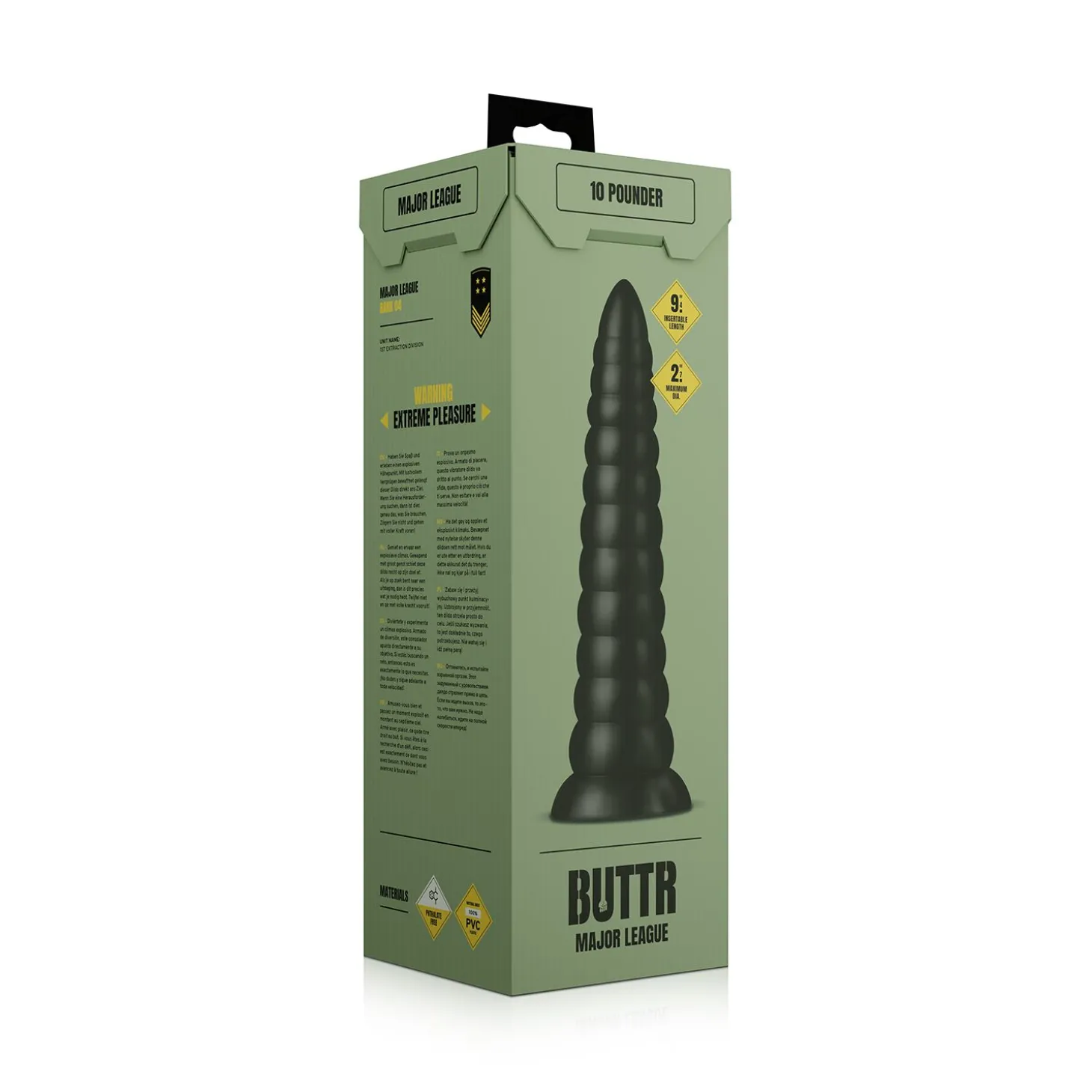 BUTTR - Caterpiller Buttplug - 29cm