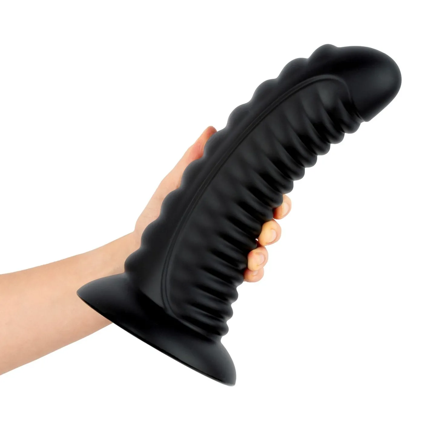 BUTTR - Double Ribbed Buttplug - 26cm