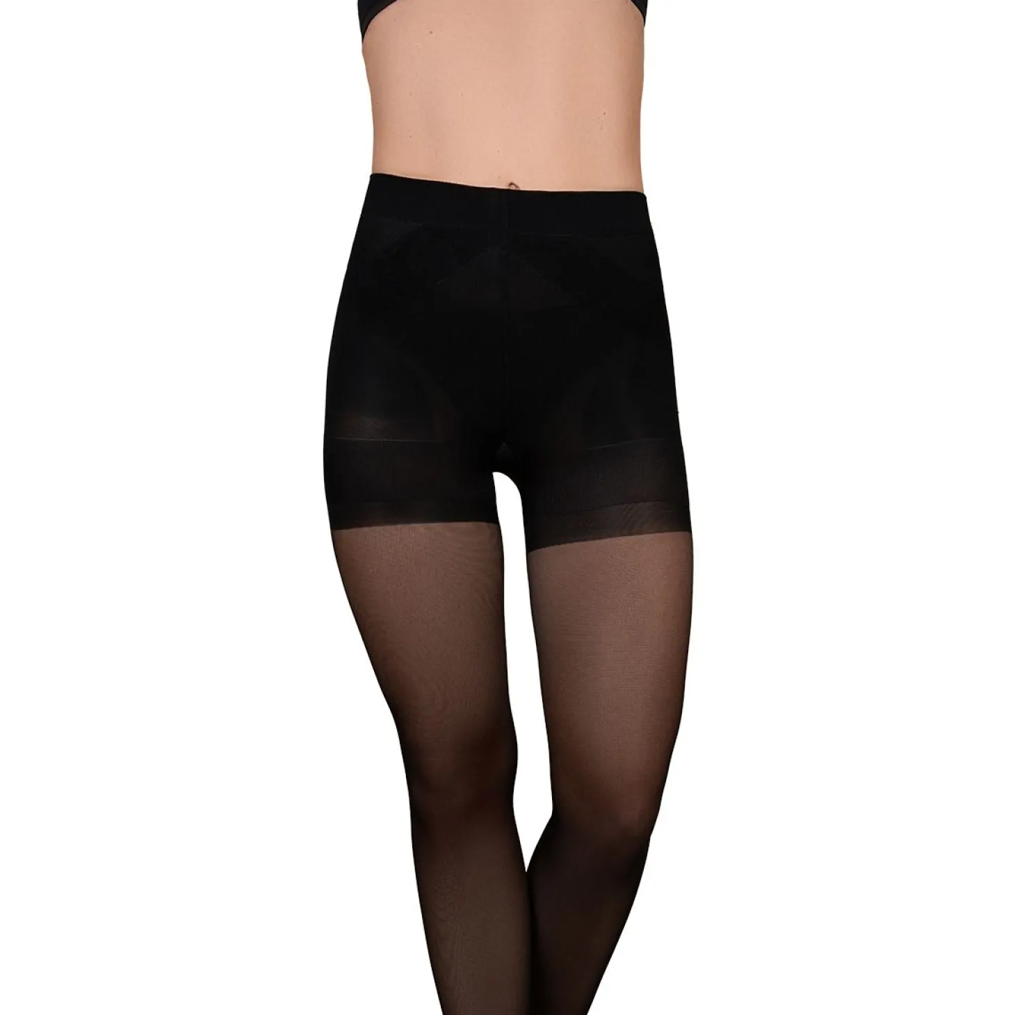 Bye Bra - Power Up 40 Den Black L