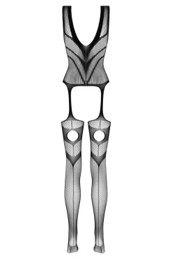 Christine - After Dark Visnet Jarretel Catsuit