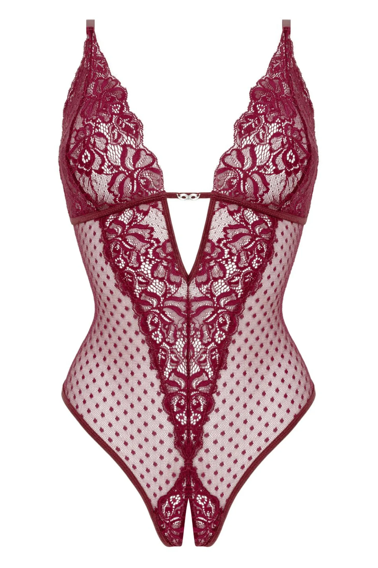 Christine - Body Dewi met Open Kruis - Red