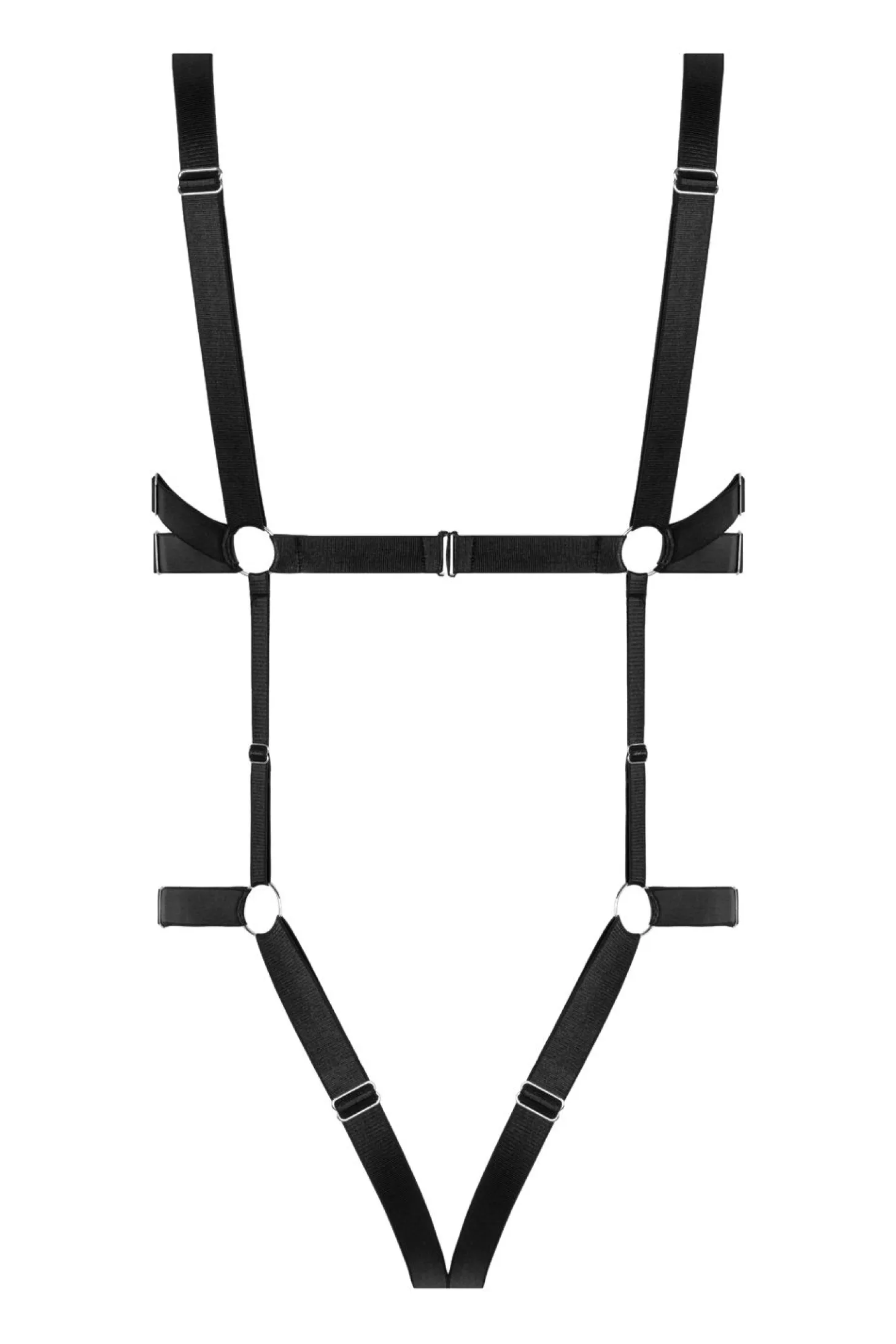 Christine - Bondage Stijl Harnas Body