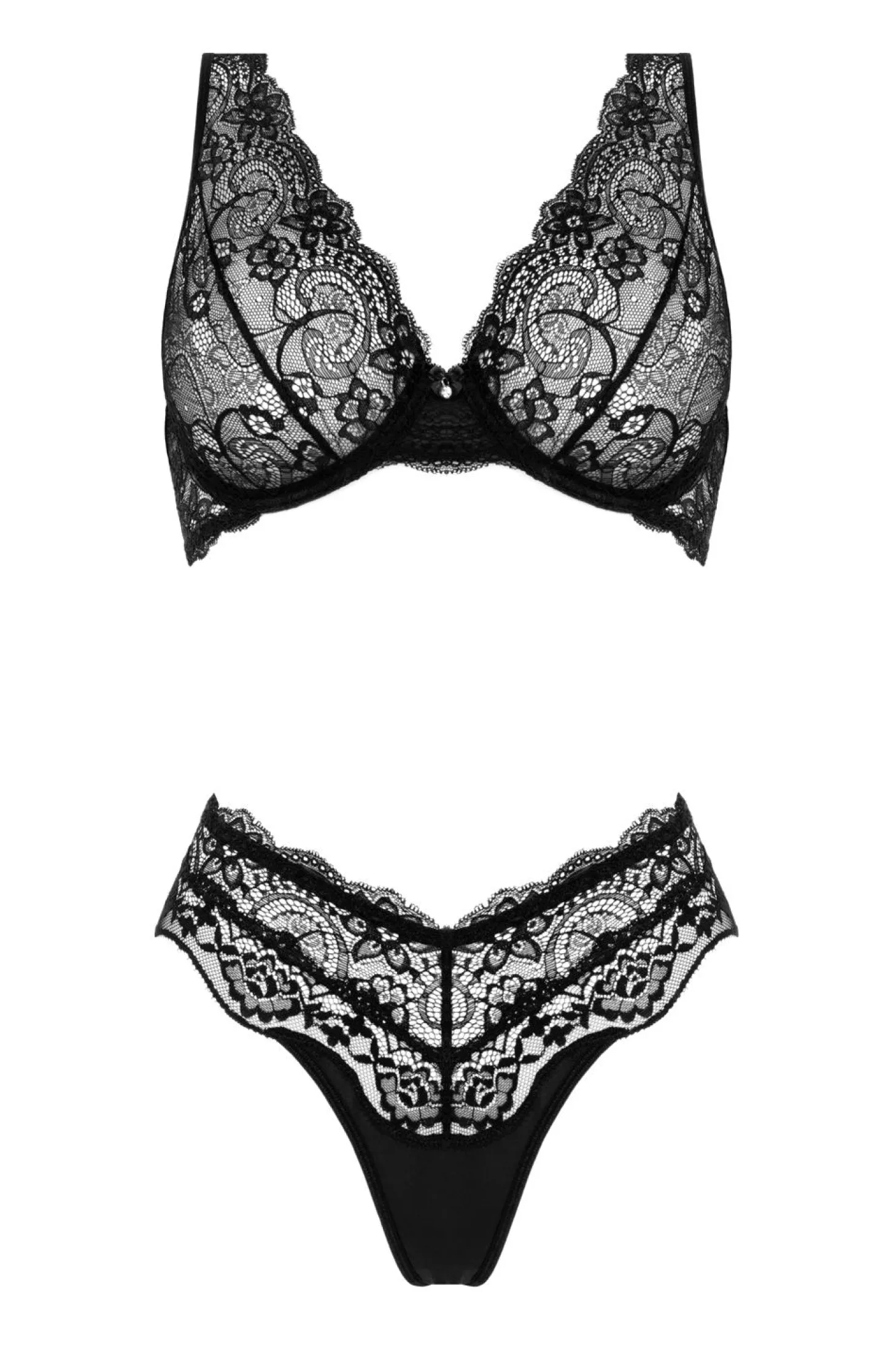 Christine - Bra Set Bonnie - Zwart