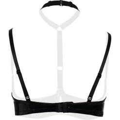 Christine - 1/4 cup Bh Dark Desire - zwart