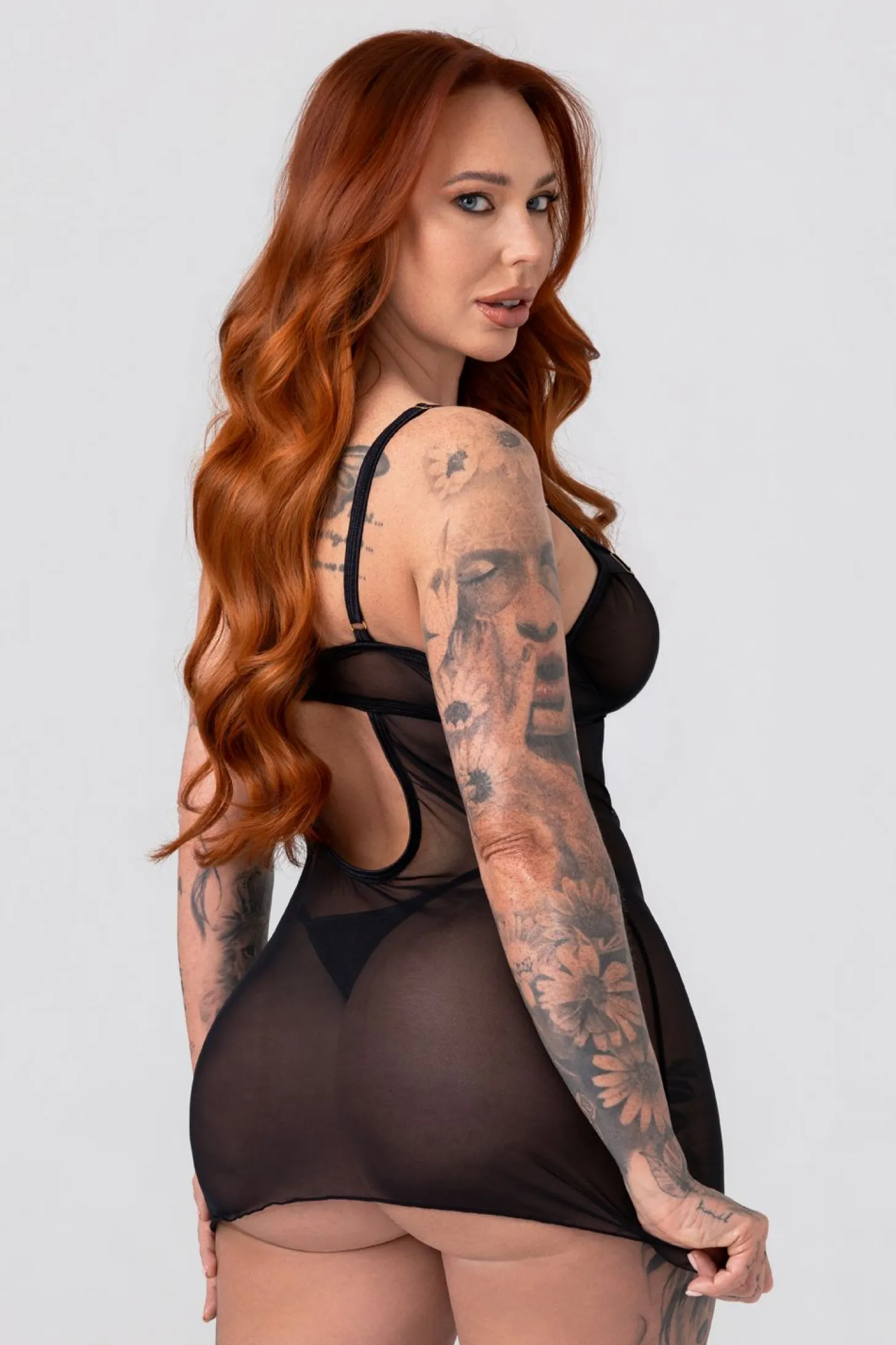 Christine - Obsession Sheer Mesh Babydoll