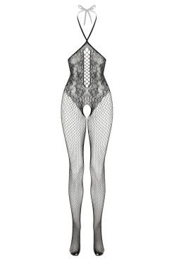 Christine - Open Cup Fishnet Bodystocking