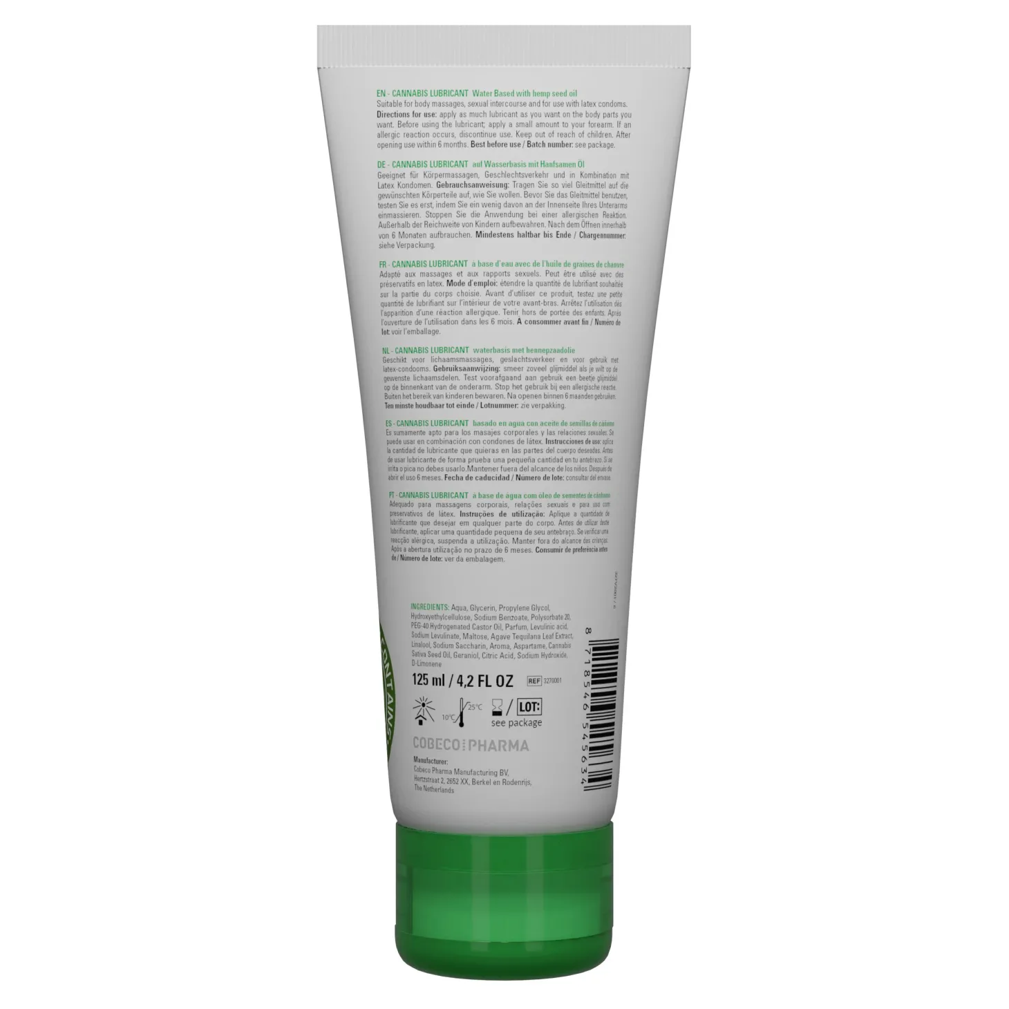 Cobeco Pharma - Cannabis glijmiddel - 125 ml