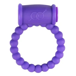 Cockring Met Vibrator - Paars