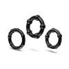 Cockring Set Super Stretch - Zwart