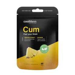 CoolMann - Cum Voedingssupplement - Ananas 60 pcs
