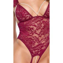 Cottelli Collection – Body Pearls – Rood
