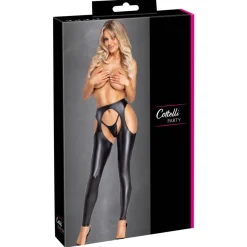Cottelli Collection – Chaps & String – Zwart