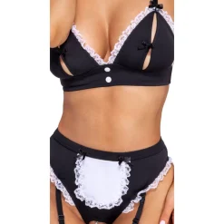 Cottelli Collection – Maid Set – Zwart