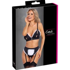 Cottelli Collection – Maid Set – Zwart